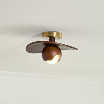 Ebern Wood Ceiling Light