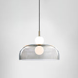 ∅ 11.8″ x H 59″ Weiß & Rauchgrau