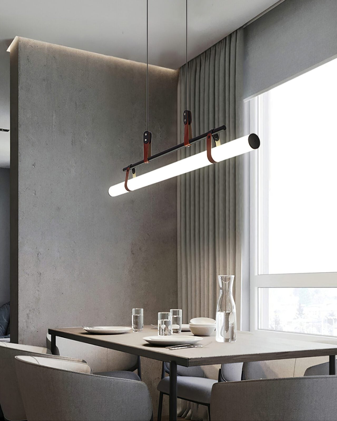 Eden Linear Pendant Light – Mooijane