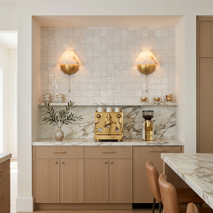 Ellen Alabaster Wall Sconce