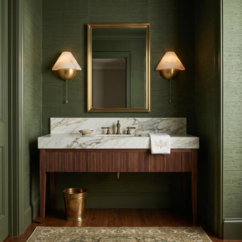 Ellen Alabaster Wall Sconce