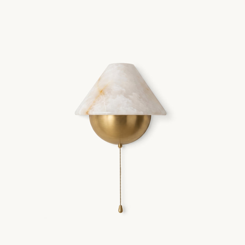 Ellen Alabaster Wall Sconce