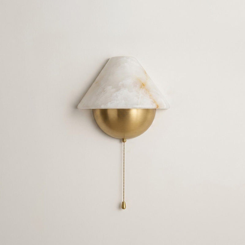 Ellen Alabaster Wall Sconce