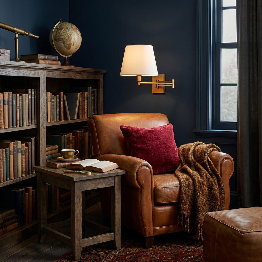 Ellery Swing Arm Wall Light