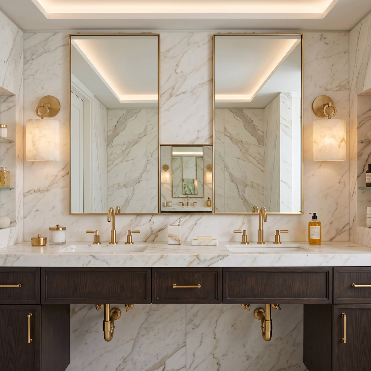 Elnoria Alabaster Wall Sconce – detail 2
