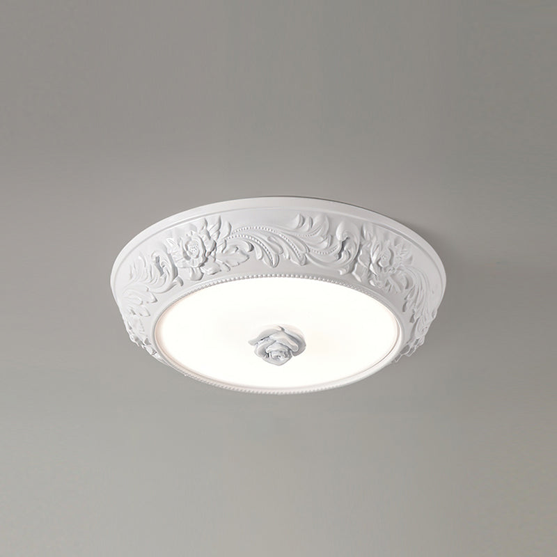 Embossed Resin Ceiling Light