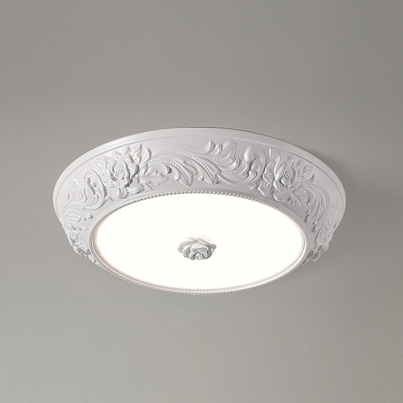 Embossed Resin Ceiling Light