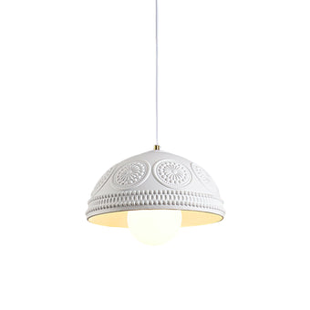 Embossed Ripple Pendant Lamp