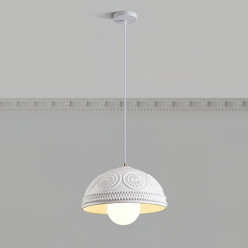 Embossed Ripple Pendant Lamp