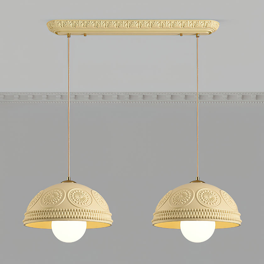 Embossed Ripple Pendant Lamp