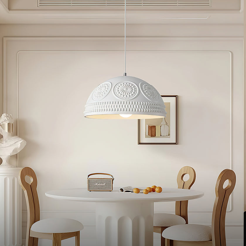 Embossed Ripple Pendant Lamp