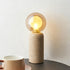 Este Travertine Table Lamp