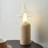 Este Travertine Table Lamp