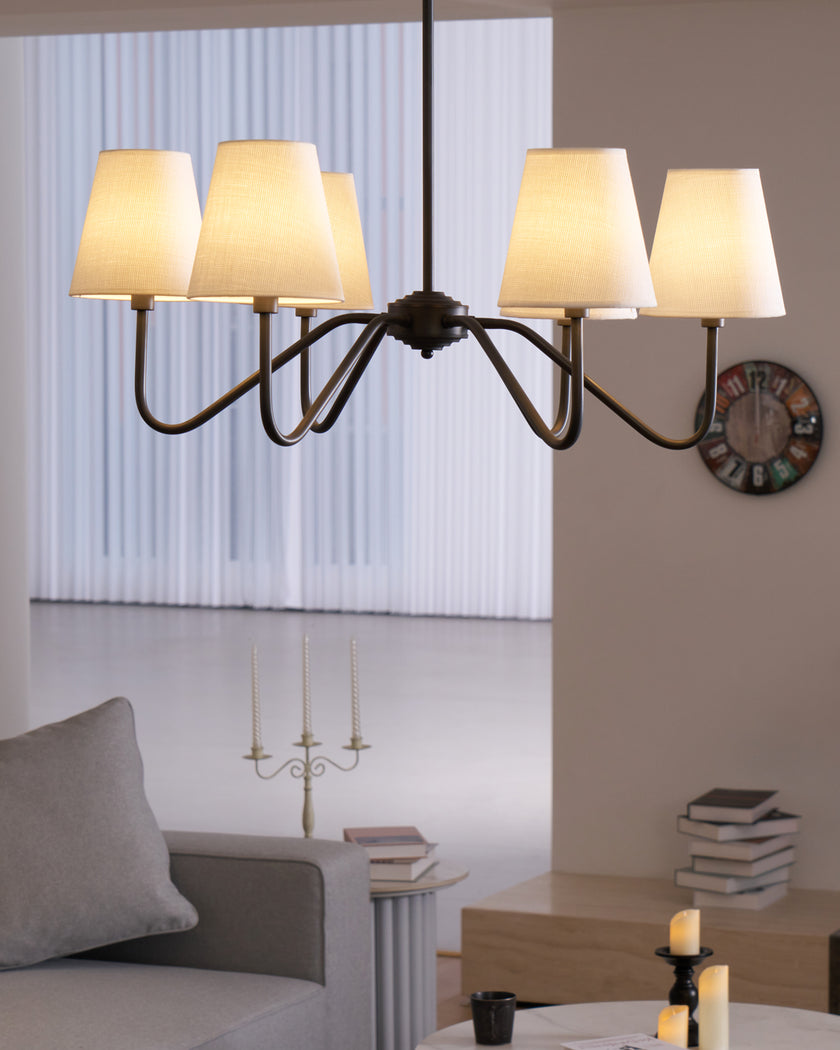 Euluna Black Chandelier