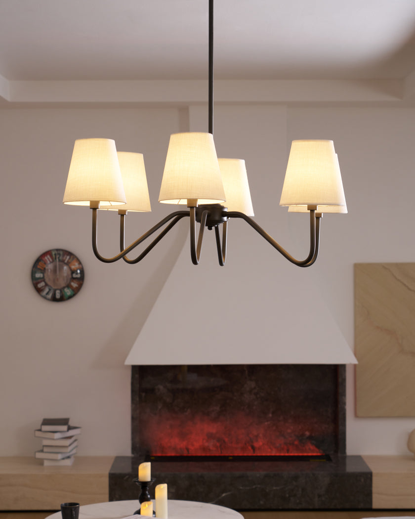 Euluna Black Chandelier