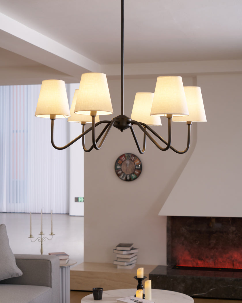 Euluna Black Chandelier