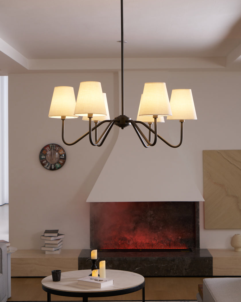 Euluna Black Chandelier
