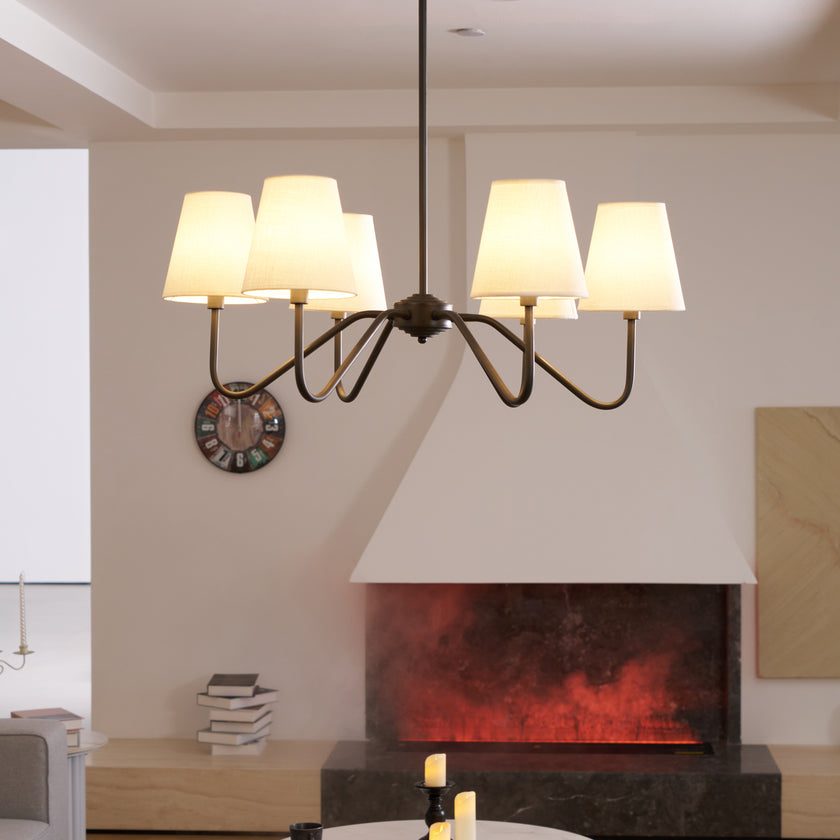 Euluna Black Chandelier