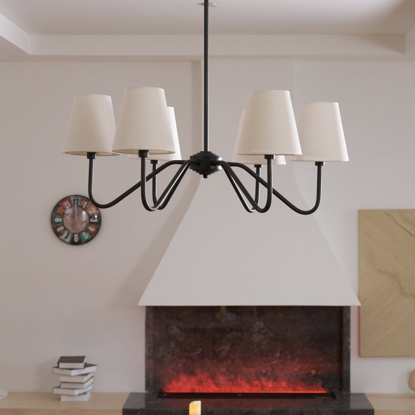 Euluna Black Chandelier
