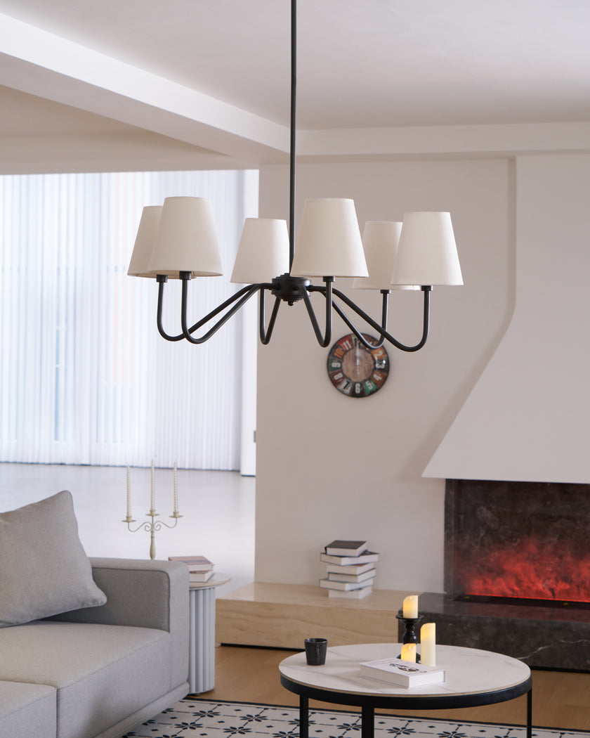 Euluna Black Chandelier