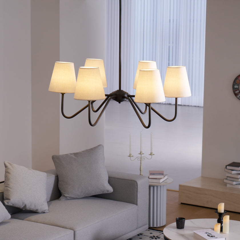 Euluna Black Chandelier