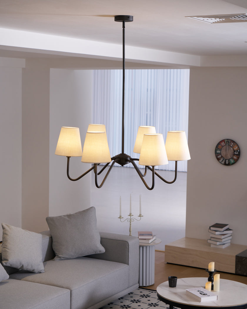 Euluna Black Chandelier