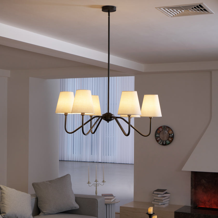 Euluna Black Chandelier
