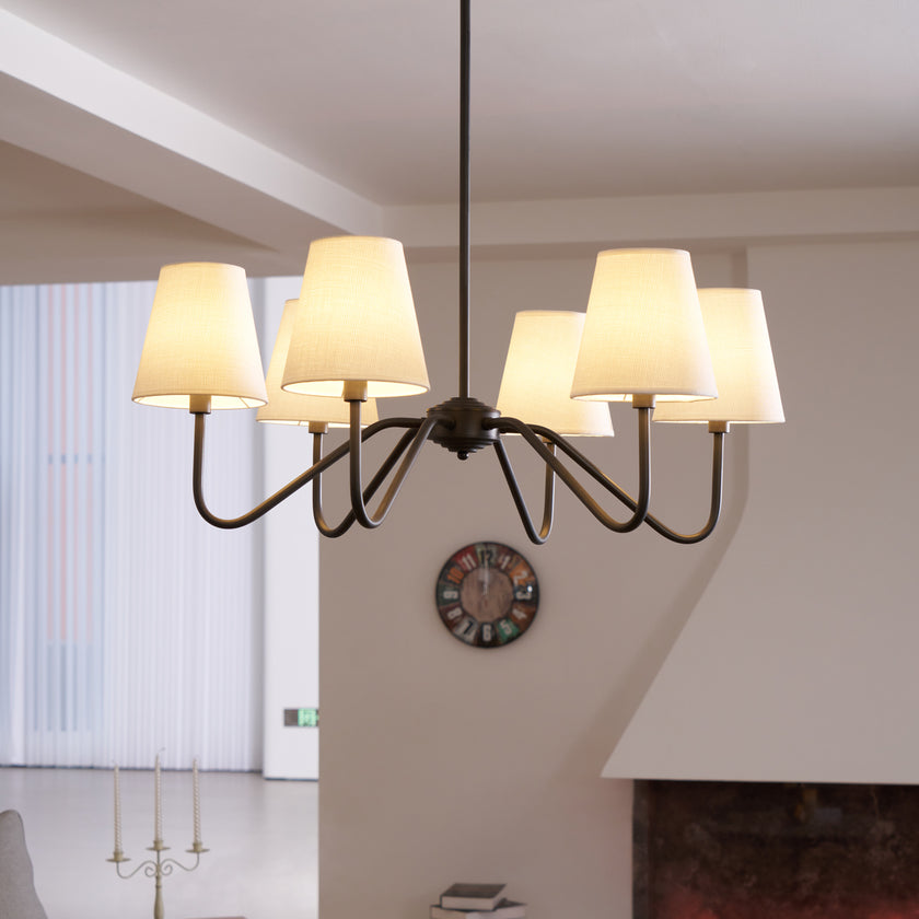 Euluna Black Chandelier