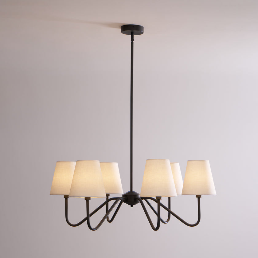 Euluna Black Chandelier