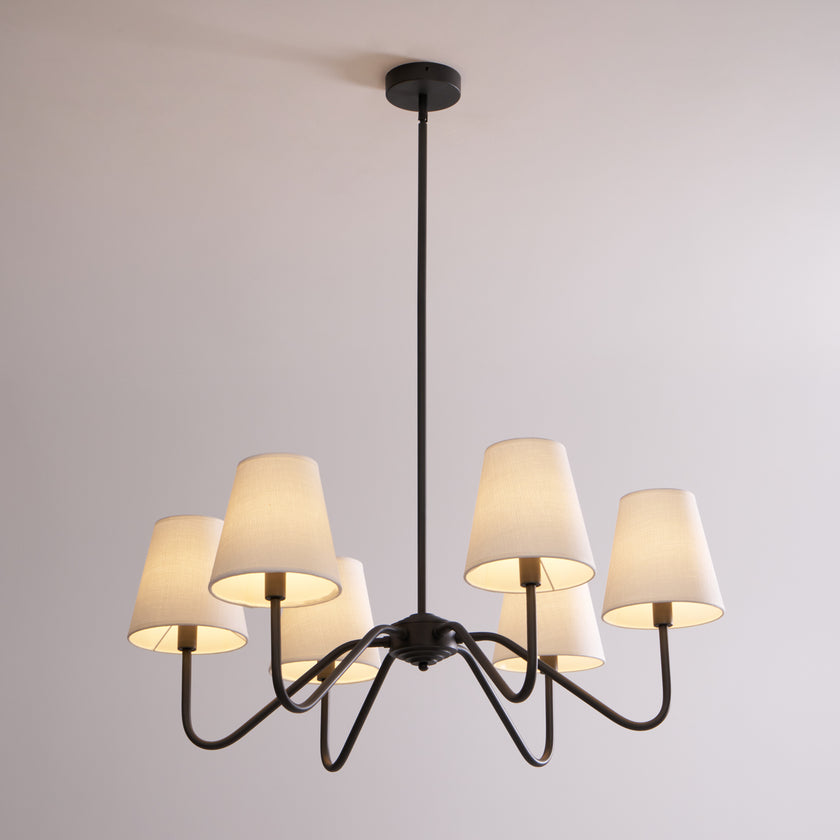 Euluna Black Chandelier