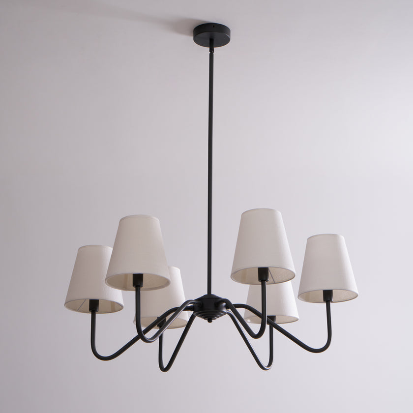 Euluna Black Chandelier