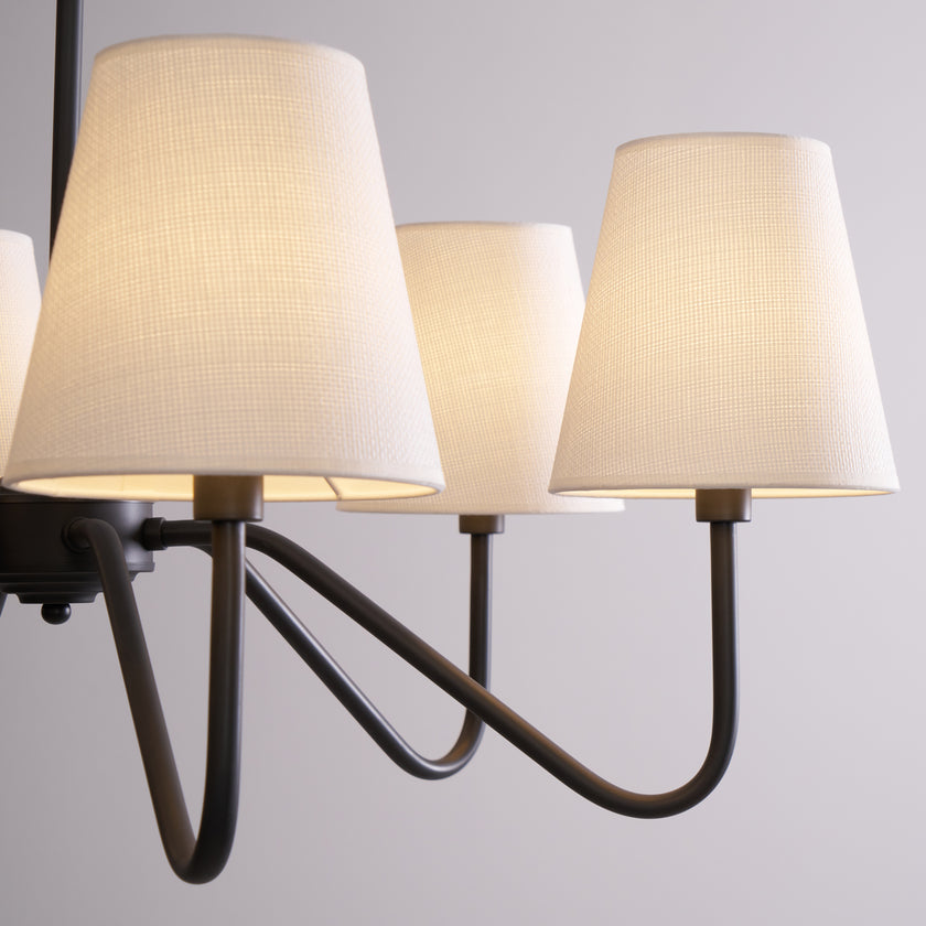 Euluna Black Chandelier