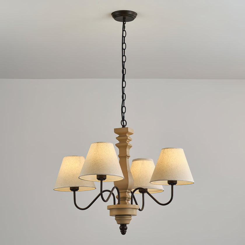 Fatima Wooden Chandelier