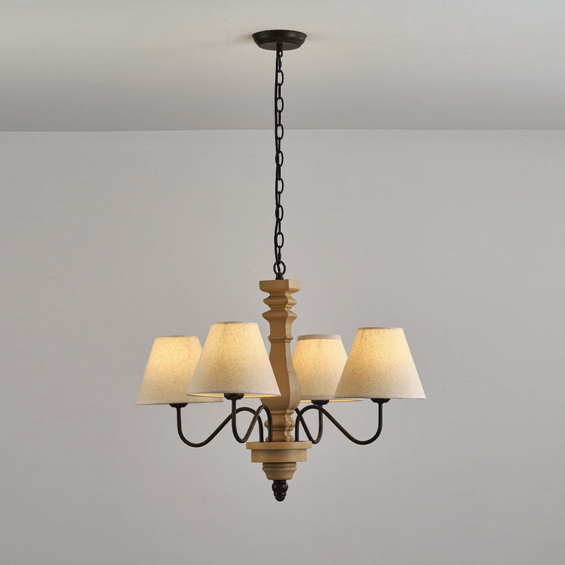 Fatima Wooden Chandelier