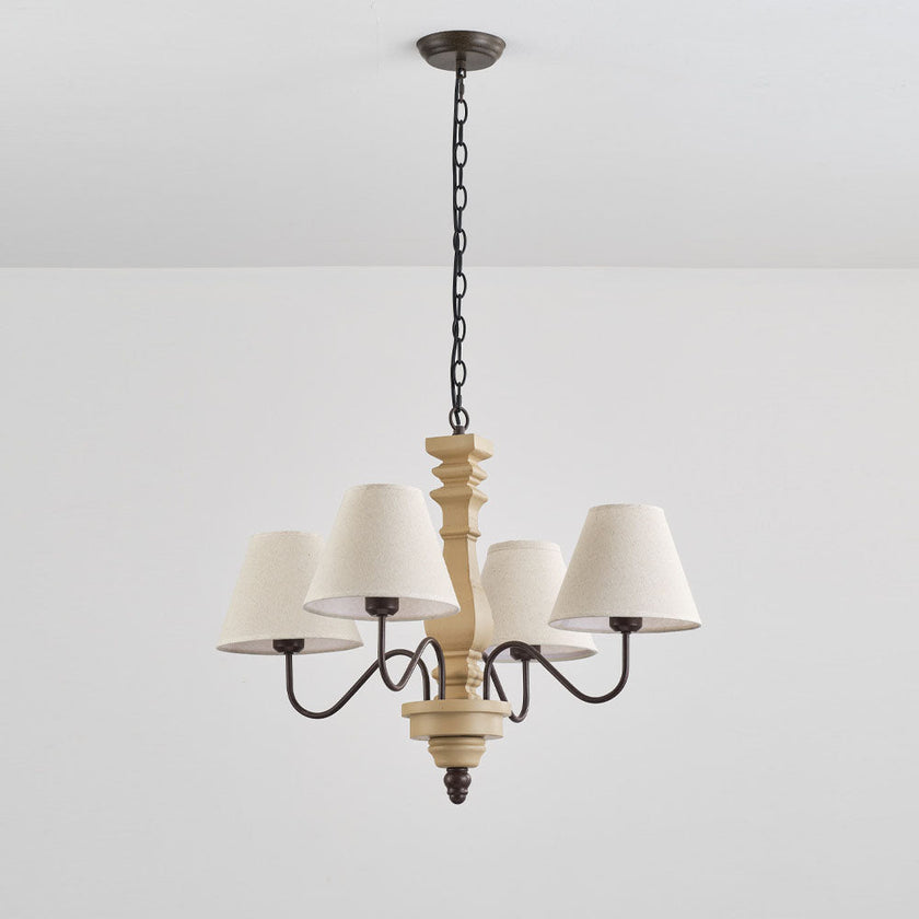 Fatima Wooden Chandelier