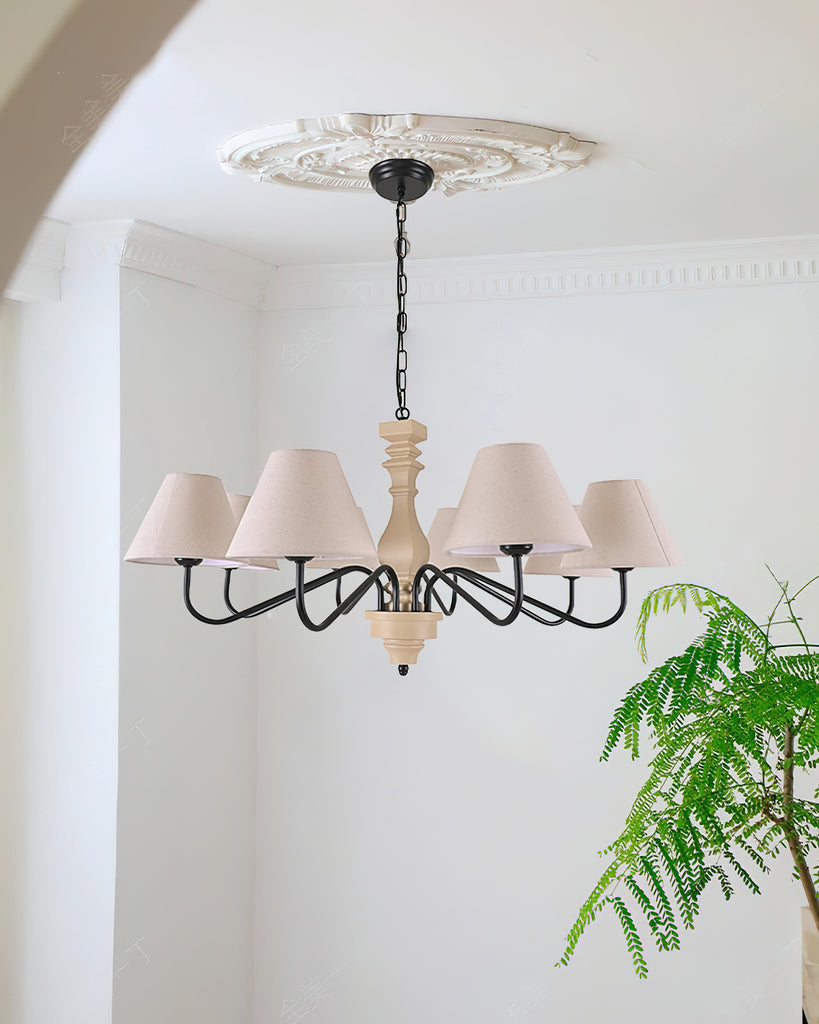 Fatima Wooden Chandelier