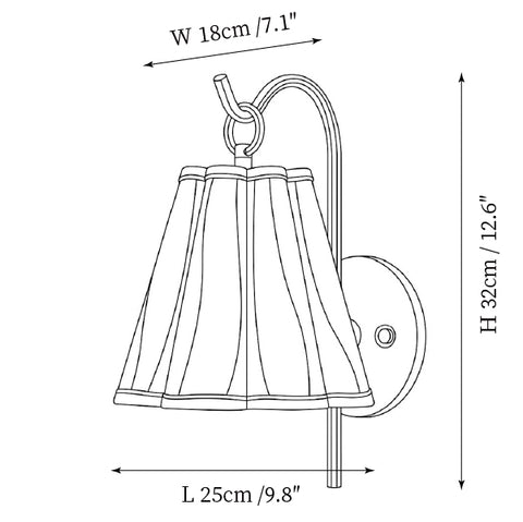 Model A: L 9.8″x W 7.1" x H 12.6"
