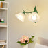 Floral Glass Wall Lamp