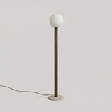 Walnut color & White