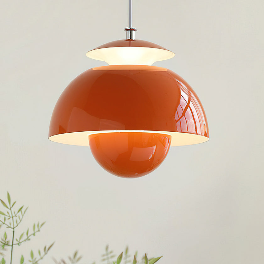 Flower Bud Metal Pendant Lamp