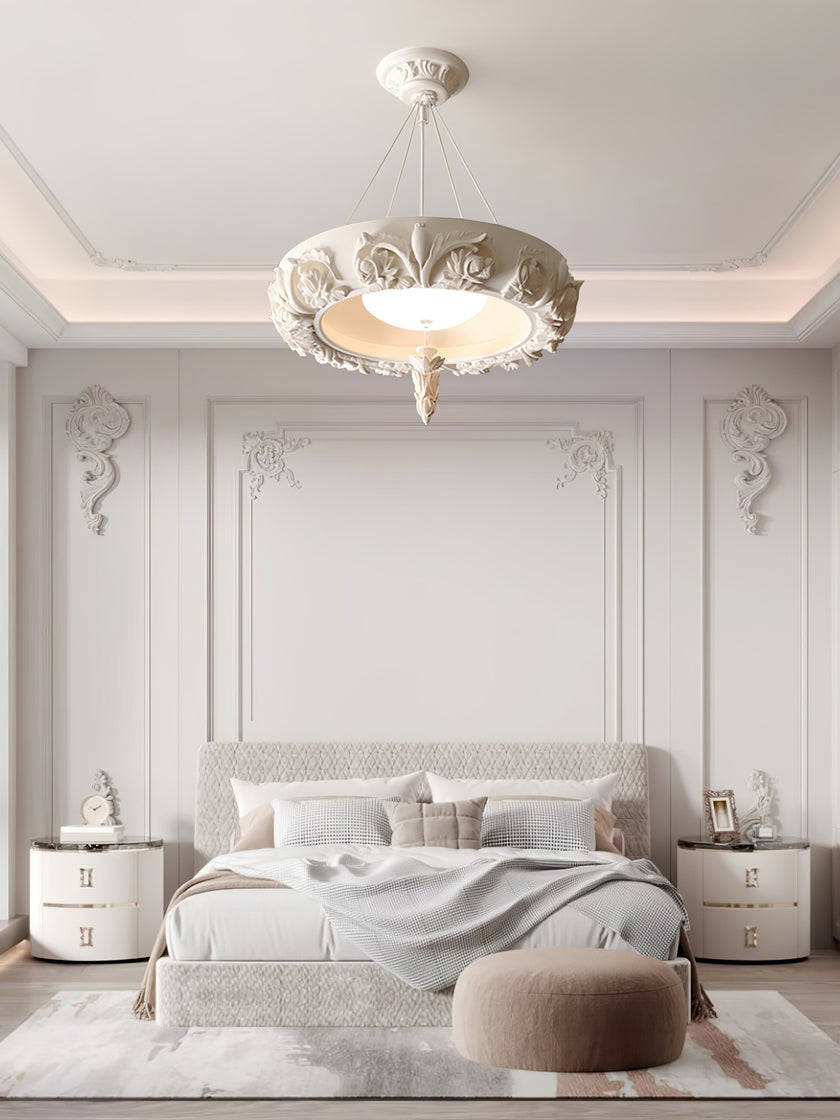 Flower Pattern Relief Chandelier