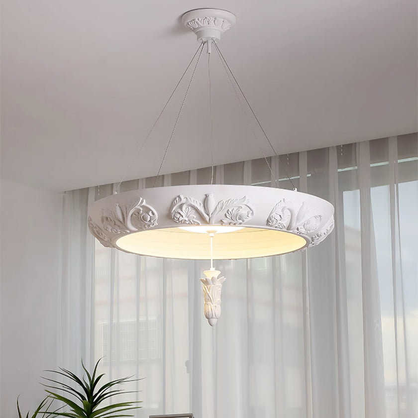 Flower Pattern Relief Chandelier