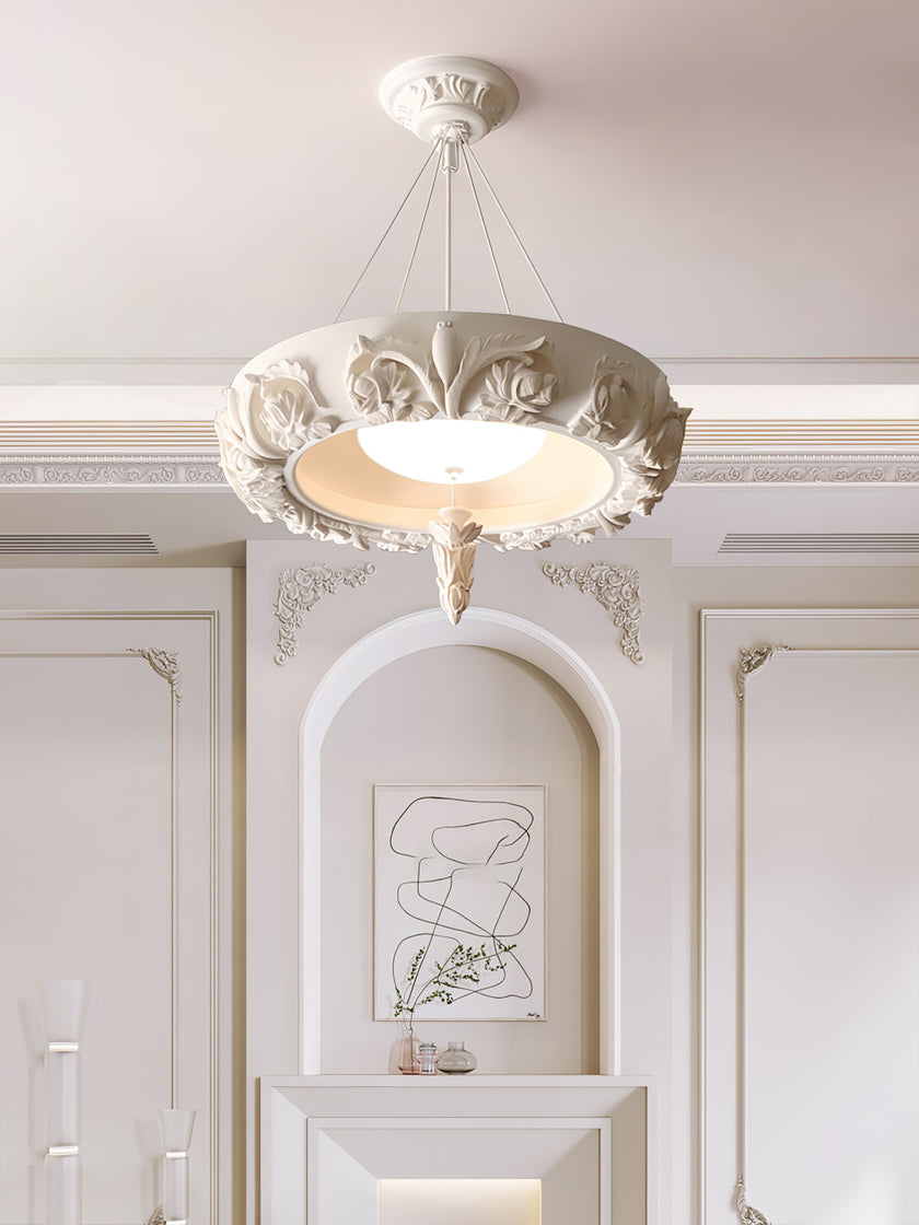 Flower Pattern Relief Chandelier