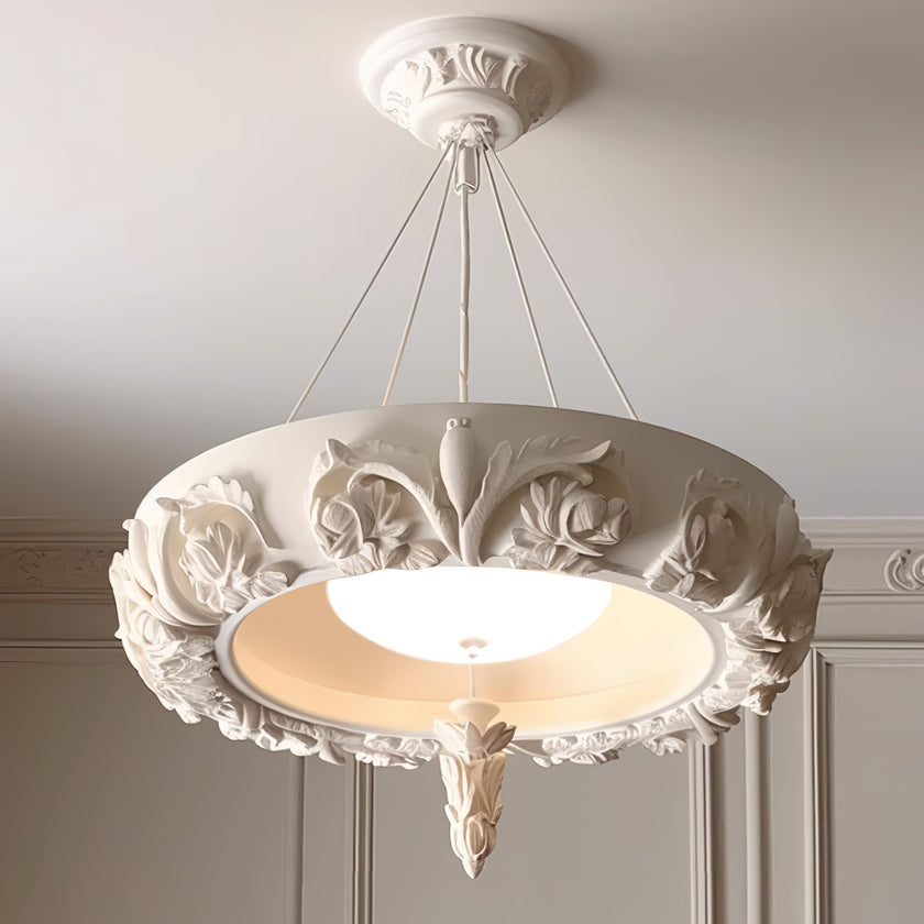 Flower Pattern Relief Chandelier