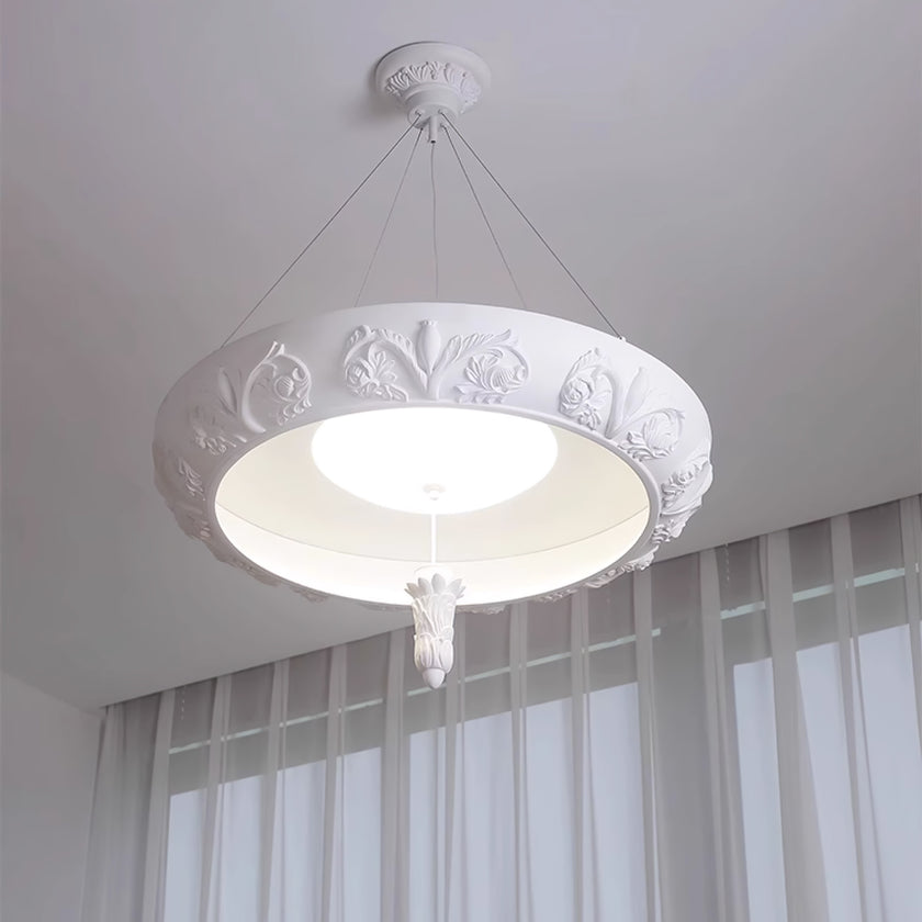 Flower Pattern Relief Chandelier