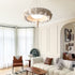 Flower Pattern Relief Chandelier