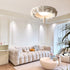 Flower Pattern Relief Chandelier