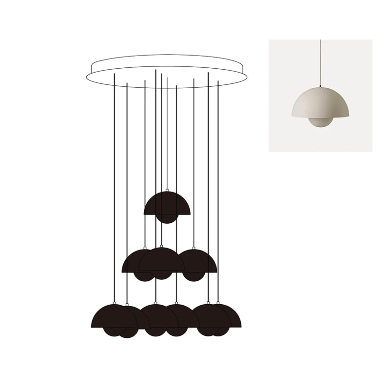 Flowerpot Chandelier