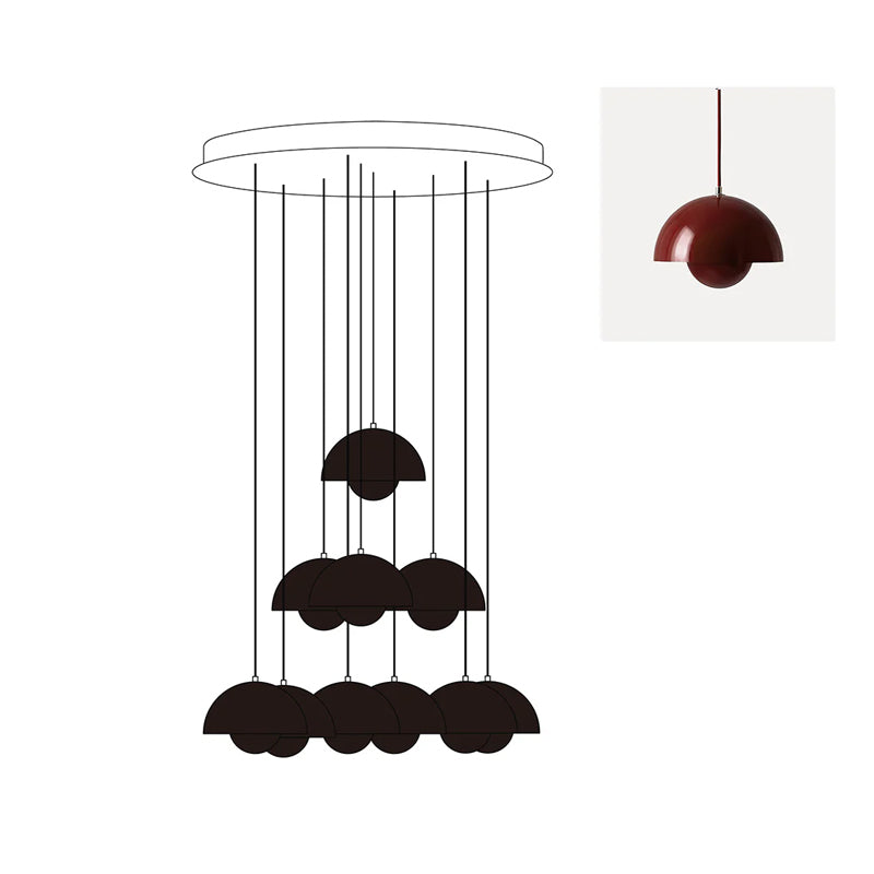 Flowerpot Chandelier