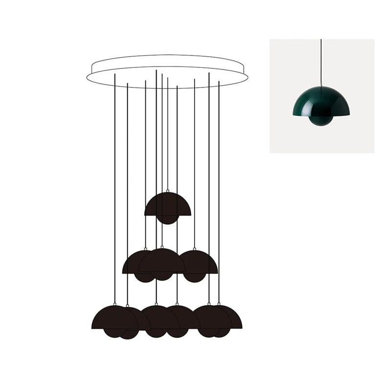 Flowerpot Chandelier